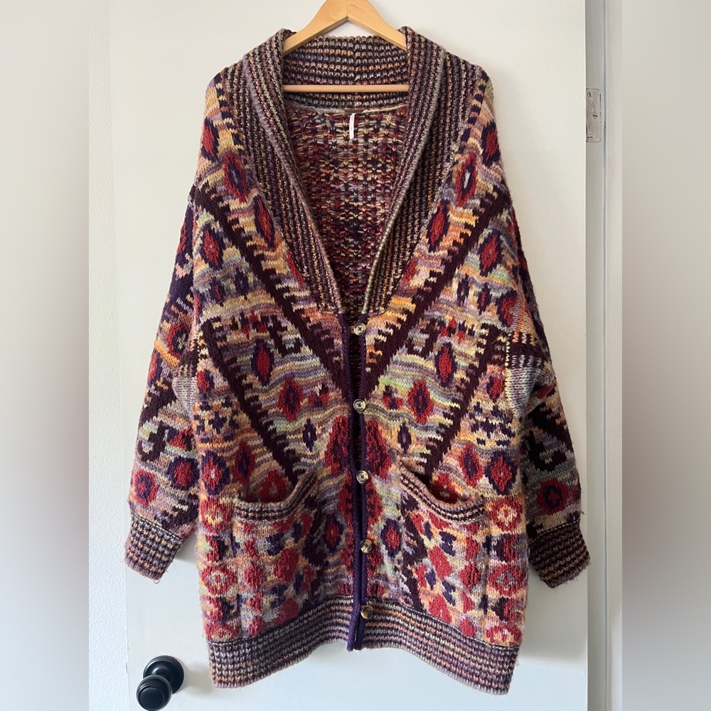 Free People Home on the Range Cardi